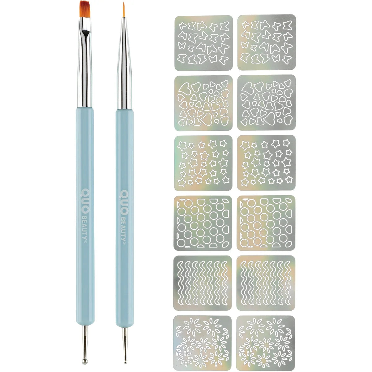 Nail Art & Stencil Set