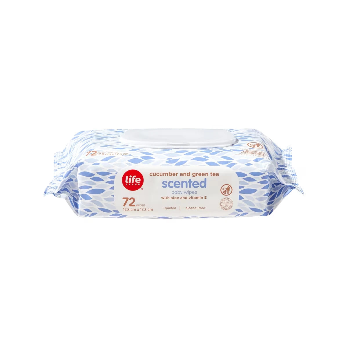 Concombre et thé vert lingettes pour bébés parfumées