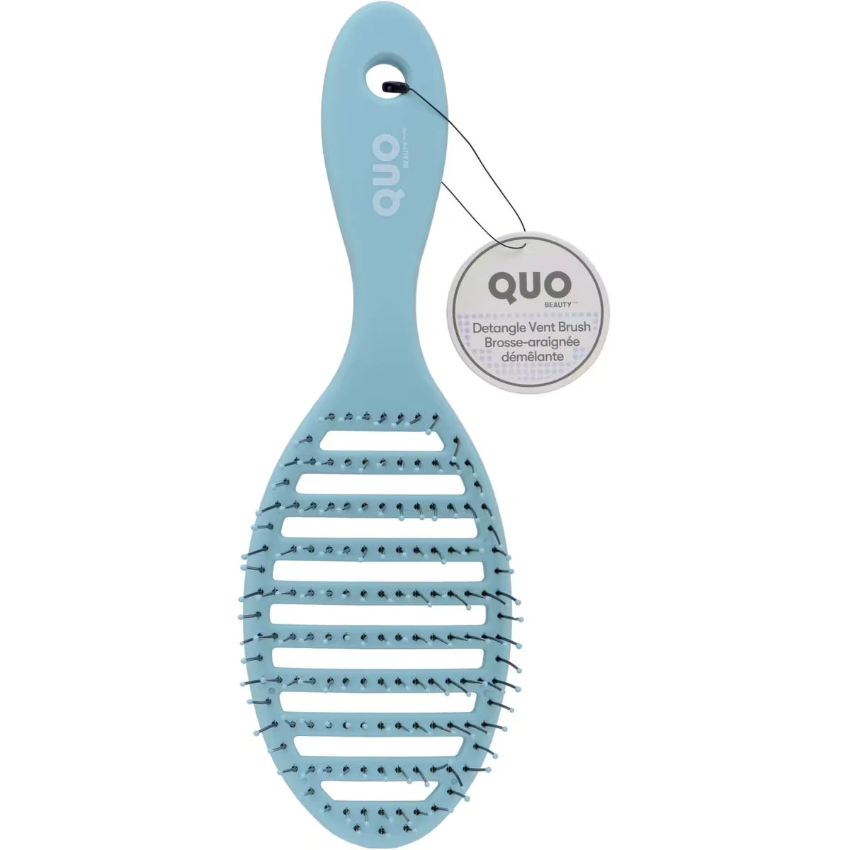 Brosse-araignée démêlante bleue