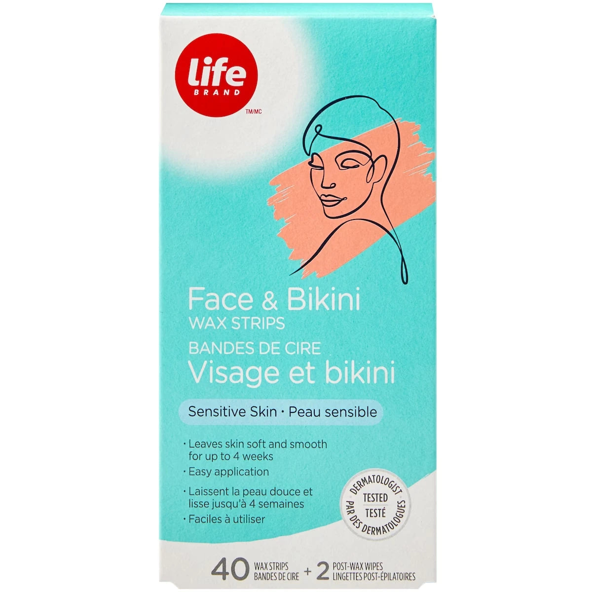 BANDES DE CIRE Visage et bikini