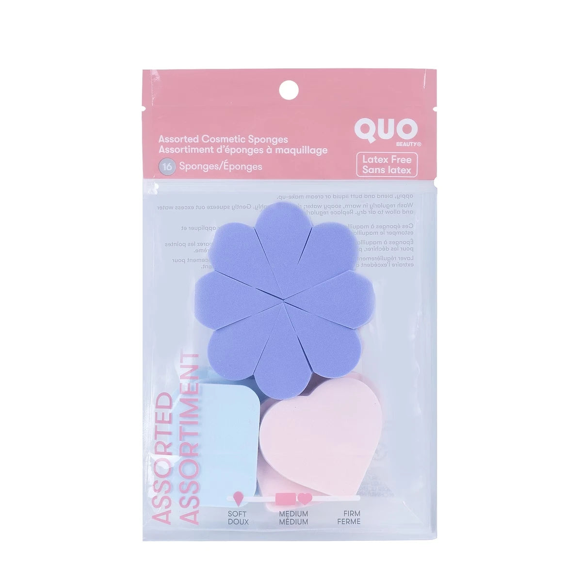 Assorted Cosmetic Sponges
16 Sponges