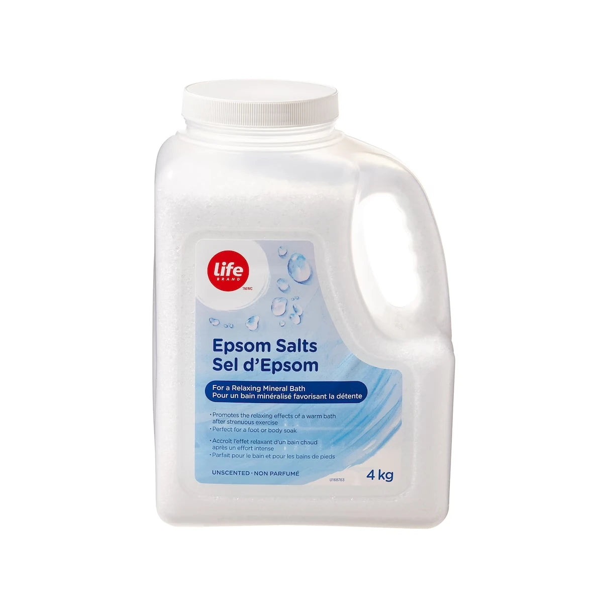 Sel D'Epsom, Non-parfumé