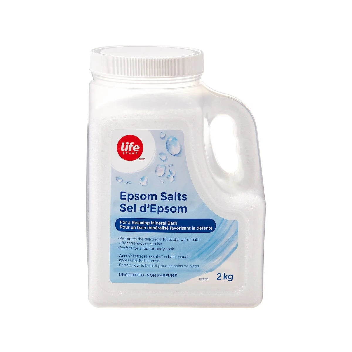 Sel D'Epsom, Non-parfumé