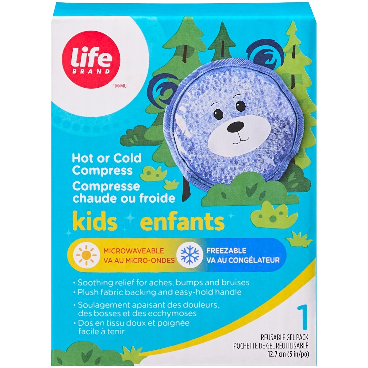 Enfants Compresse chaude ou froide