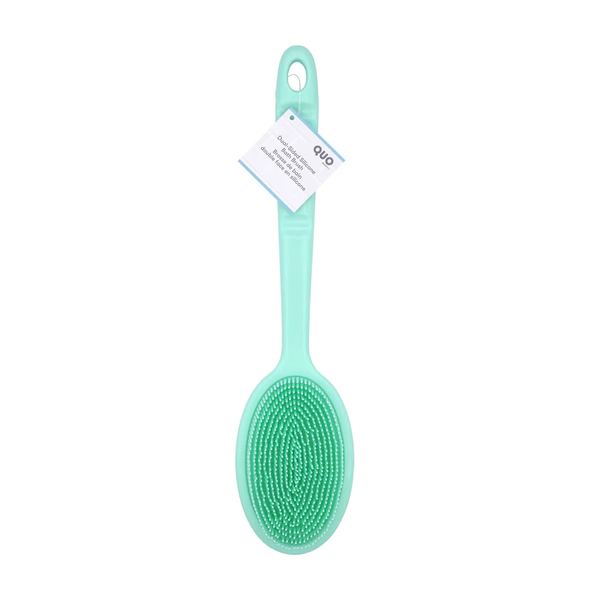 Brosse de bain double face en silicone