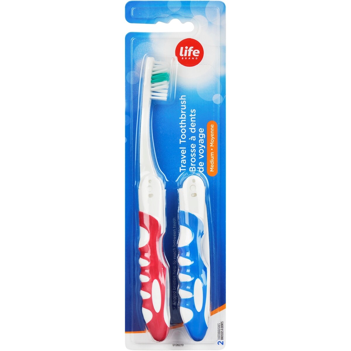 Brosse à dents de voyage Essentiels - Moyenne