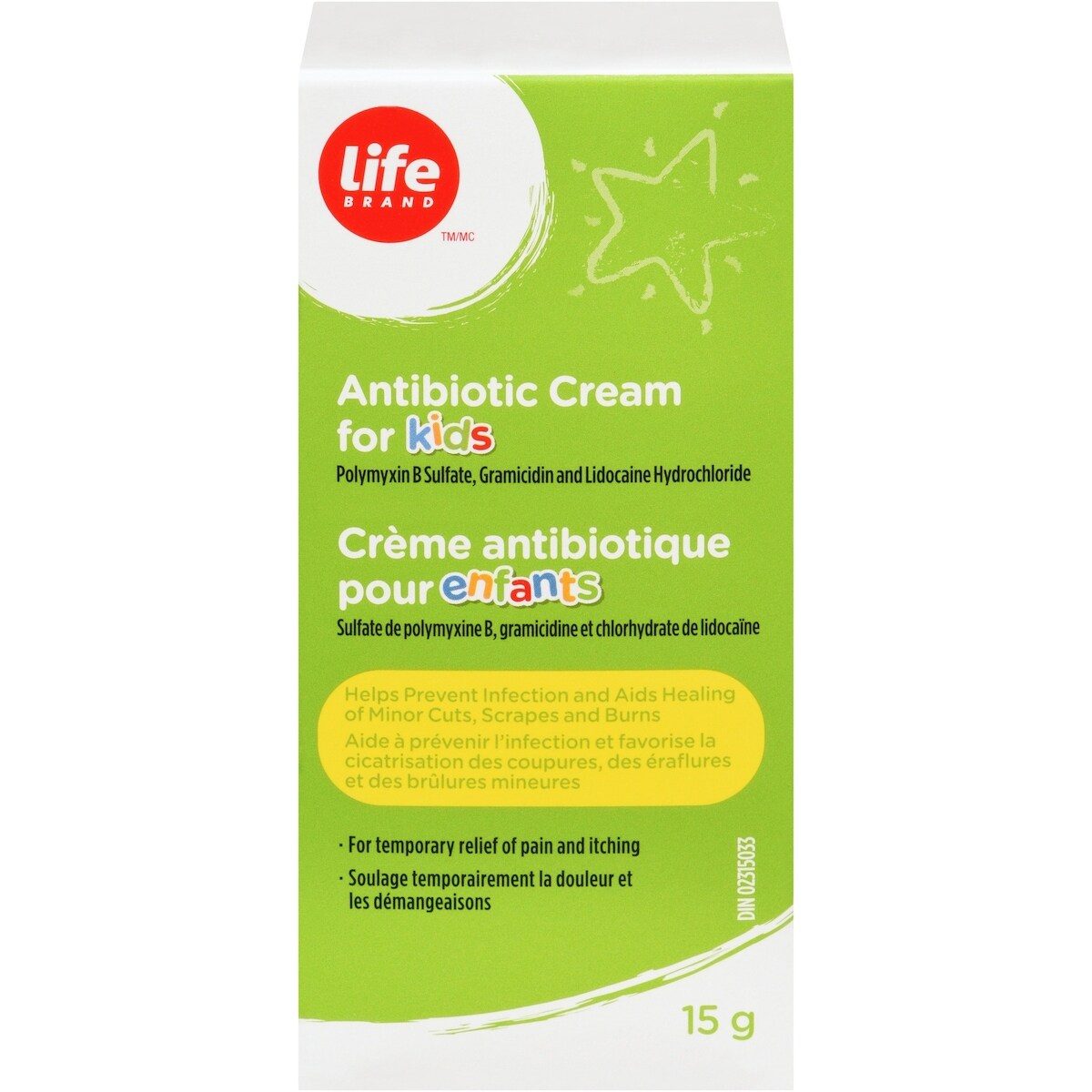 Crème antibiotique pour enfants