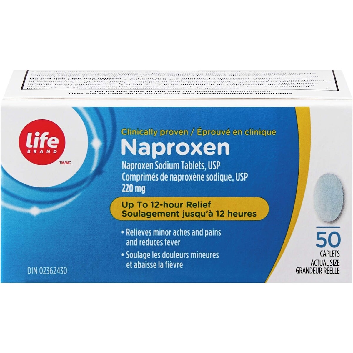 NAPROXEN
Comprimés de naproxène sodique USP
220 mg