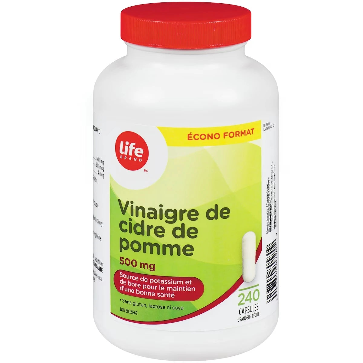 Vinaigre de cidre de pomme 500mg