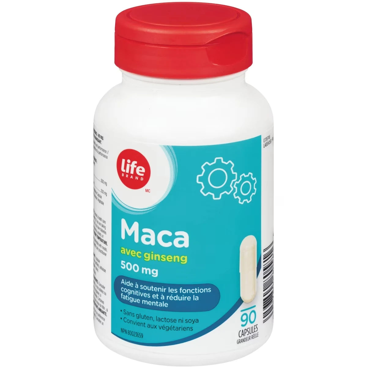Maca  avec Ginseng  500mg