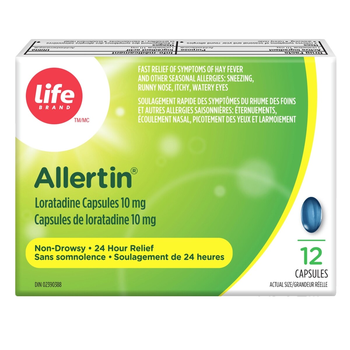 Loratadine en gélules