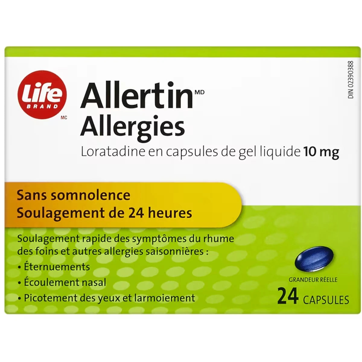 Loratadine en gélules