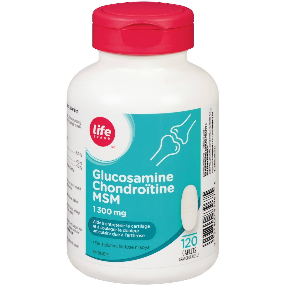 Glucosamine Chondroïtine MSM 1 300 mg