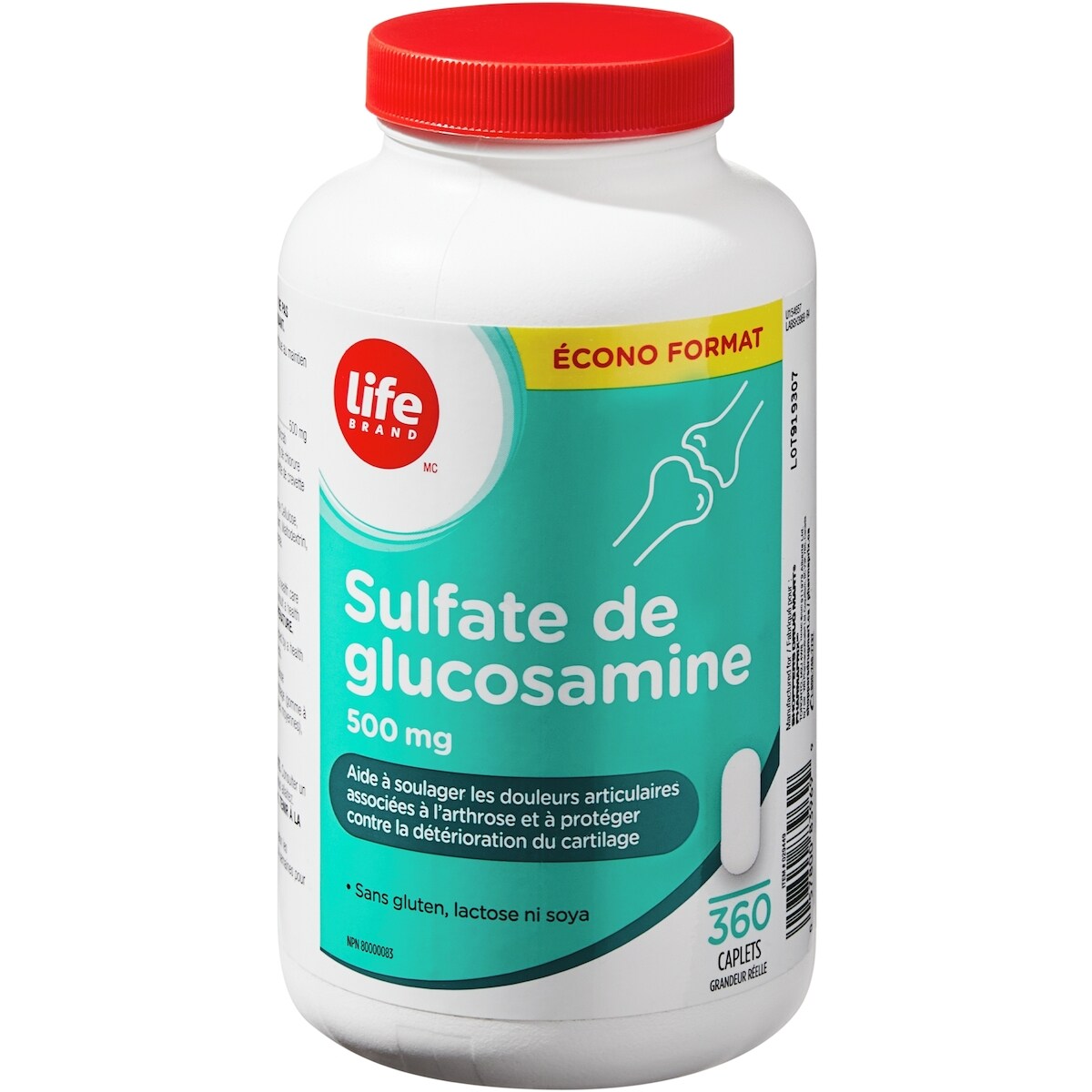 Sulfate de glucosamine 500mg