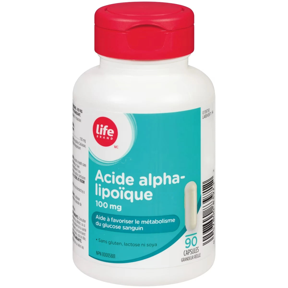 Acide alpha-lipoïque 100mg