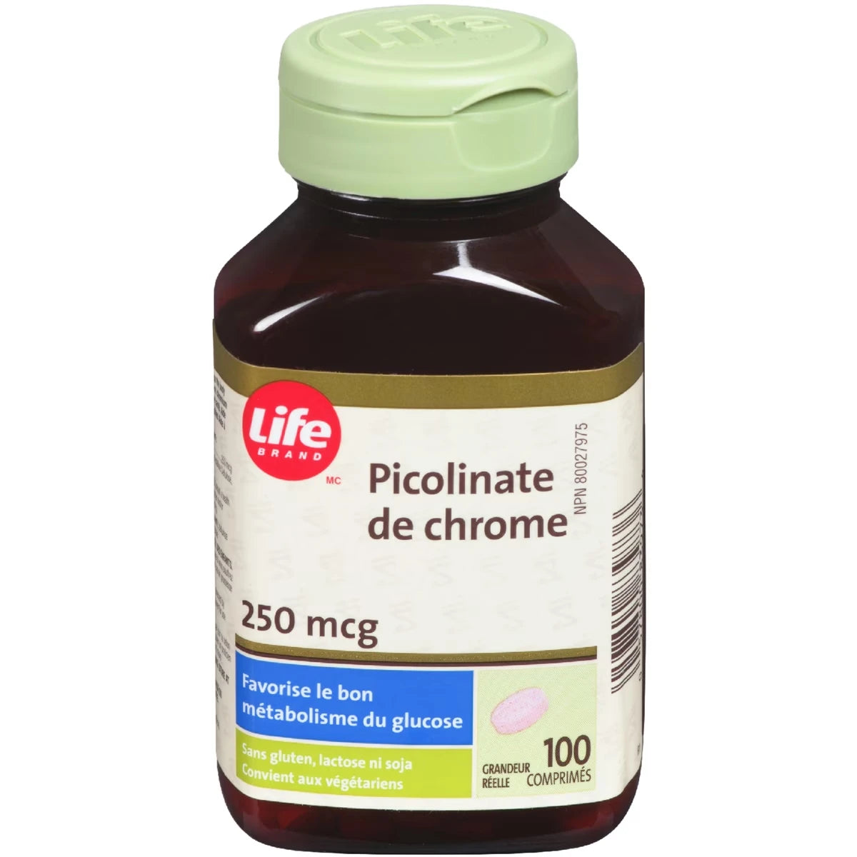 Picolinatede chrome 250 mcg