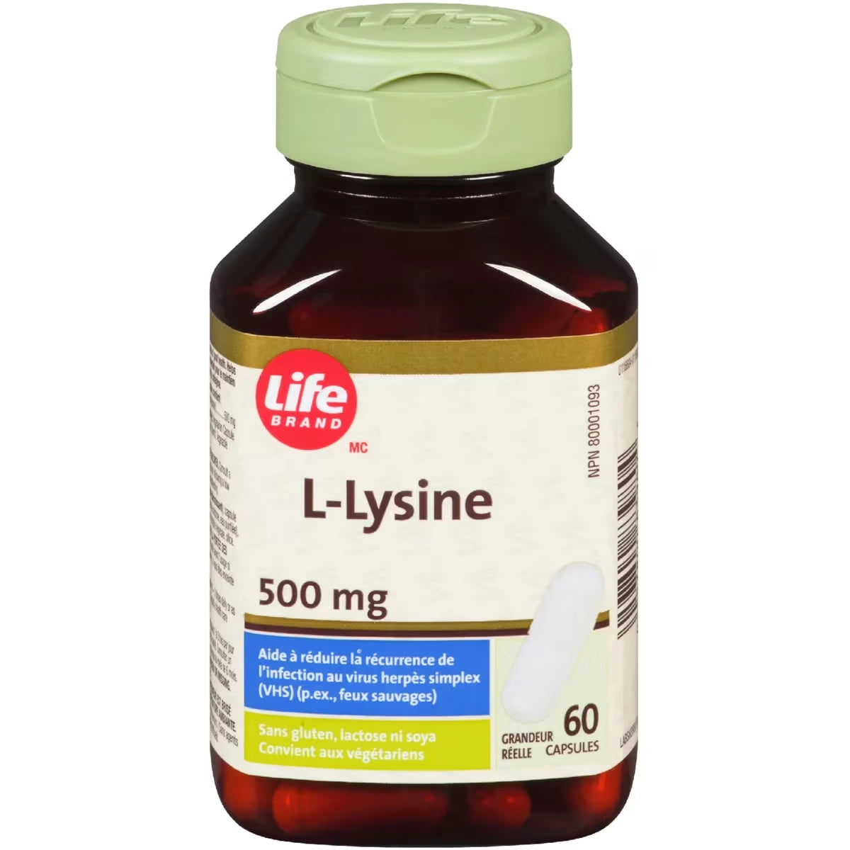 L-Lysine 500mg