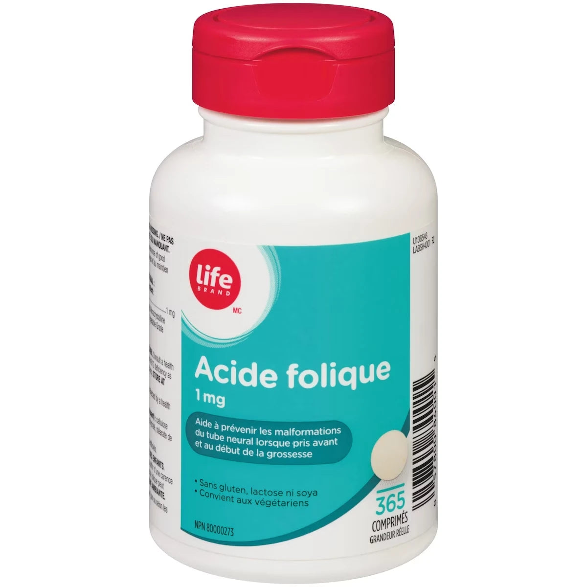 Acide folique1 mg