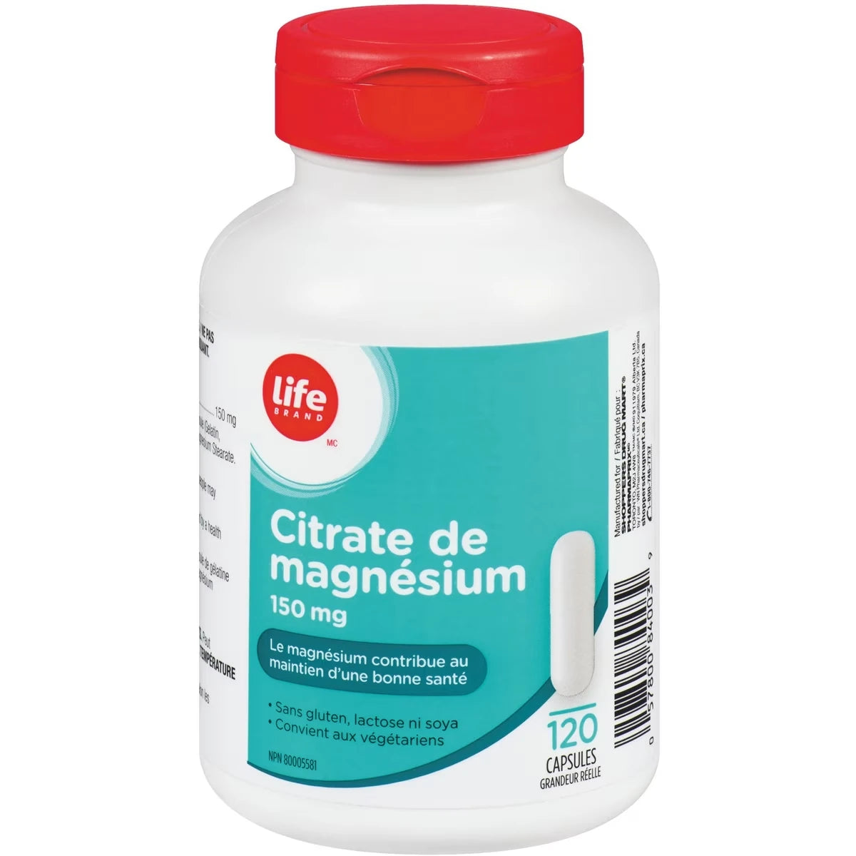 Citrate de magnésium 150mg