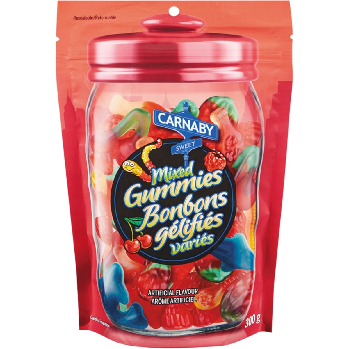 Bonbons gélifiés variés