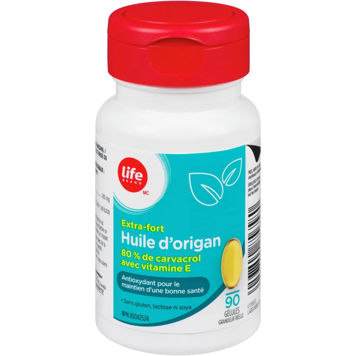 Huile d’origan avec vitamine E