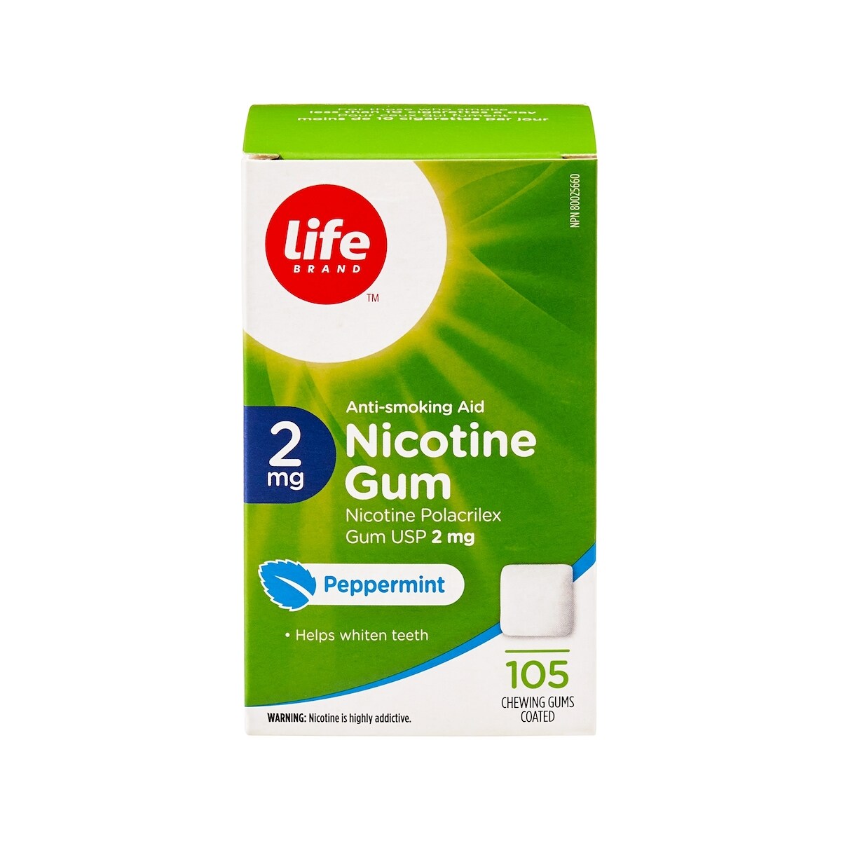 LB Gomme de nicotine Menthe glacee 2mg