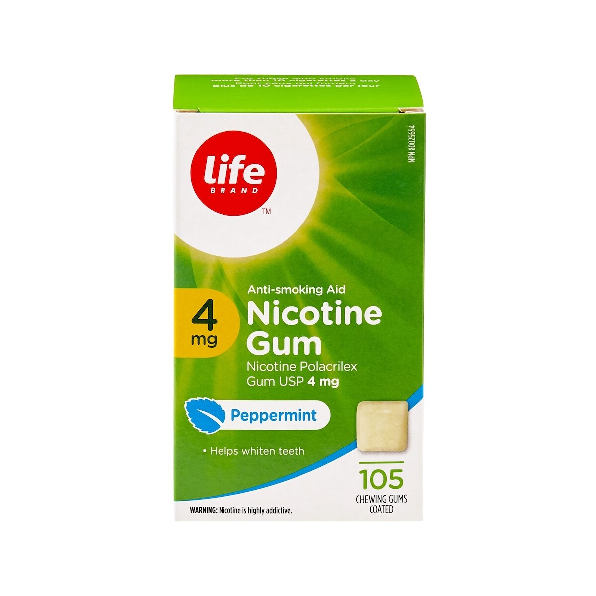 LB Gomme de nicotine Menthe glacee 4mg