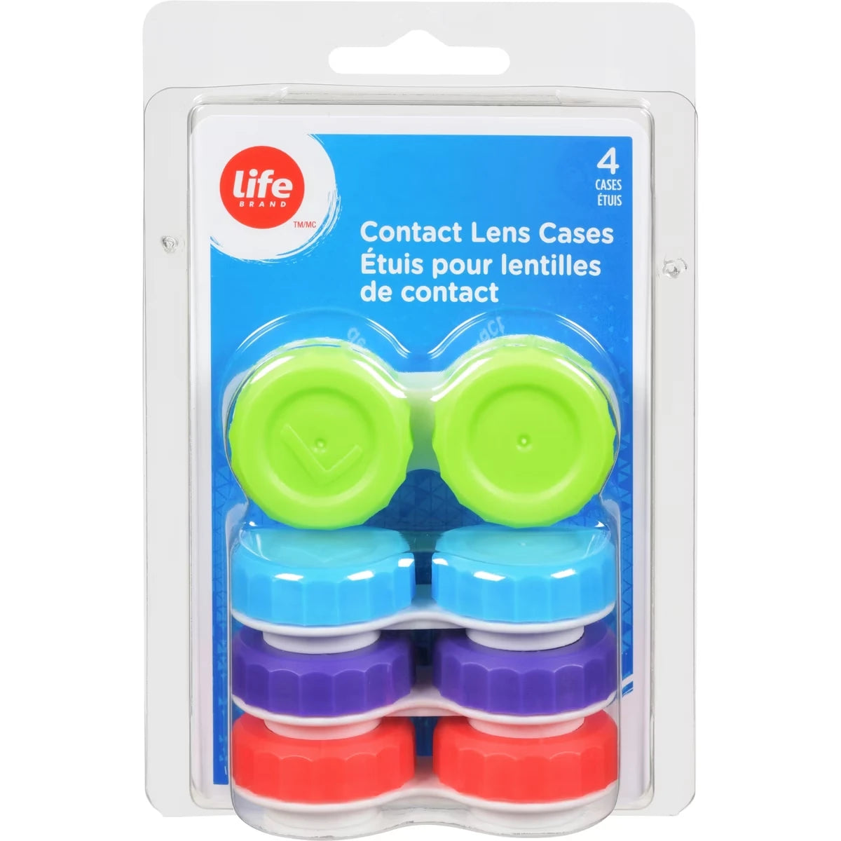 Boîtiers pour verres de contacts