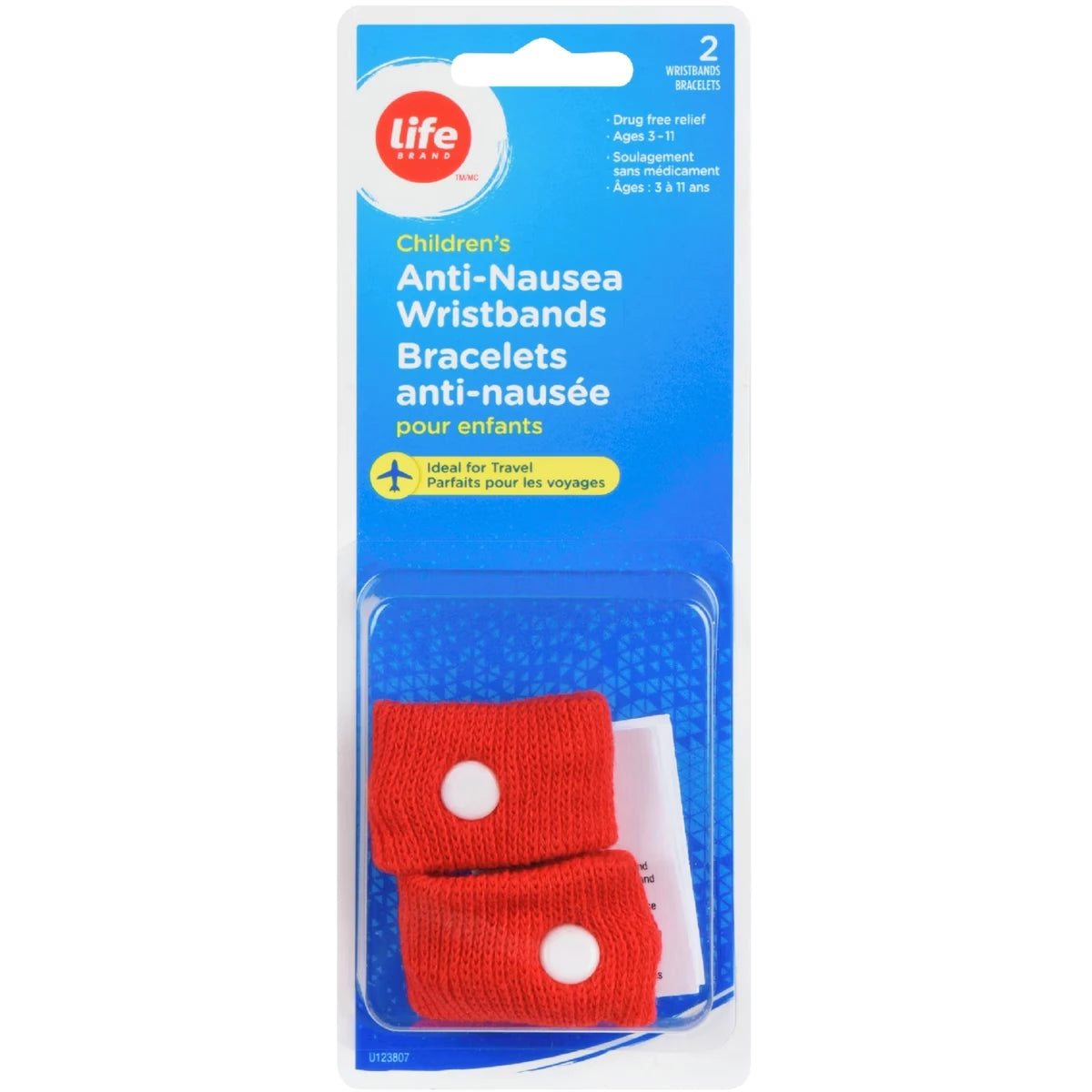 Bracelets anti-nausées pour enfants