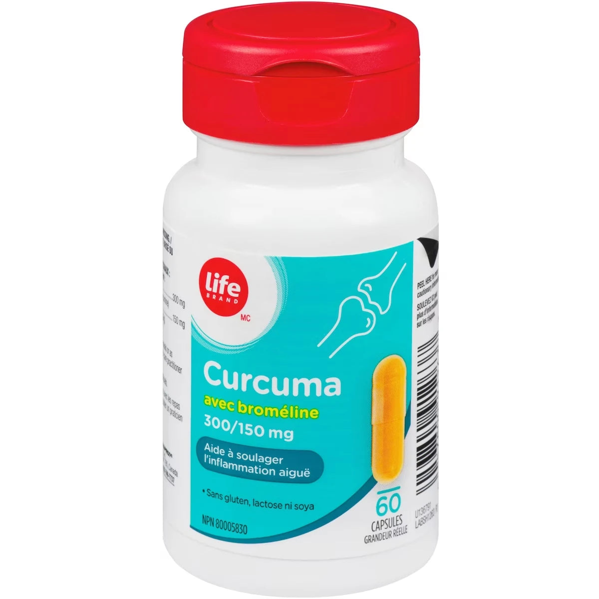 Curcuma avec broméline  300/150 mg