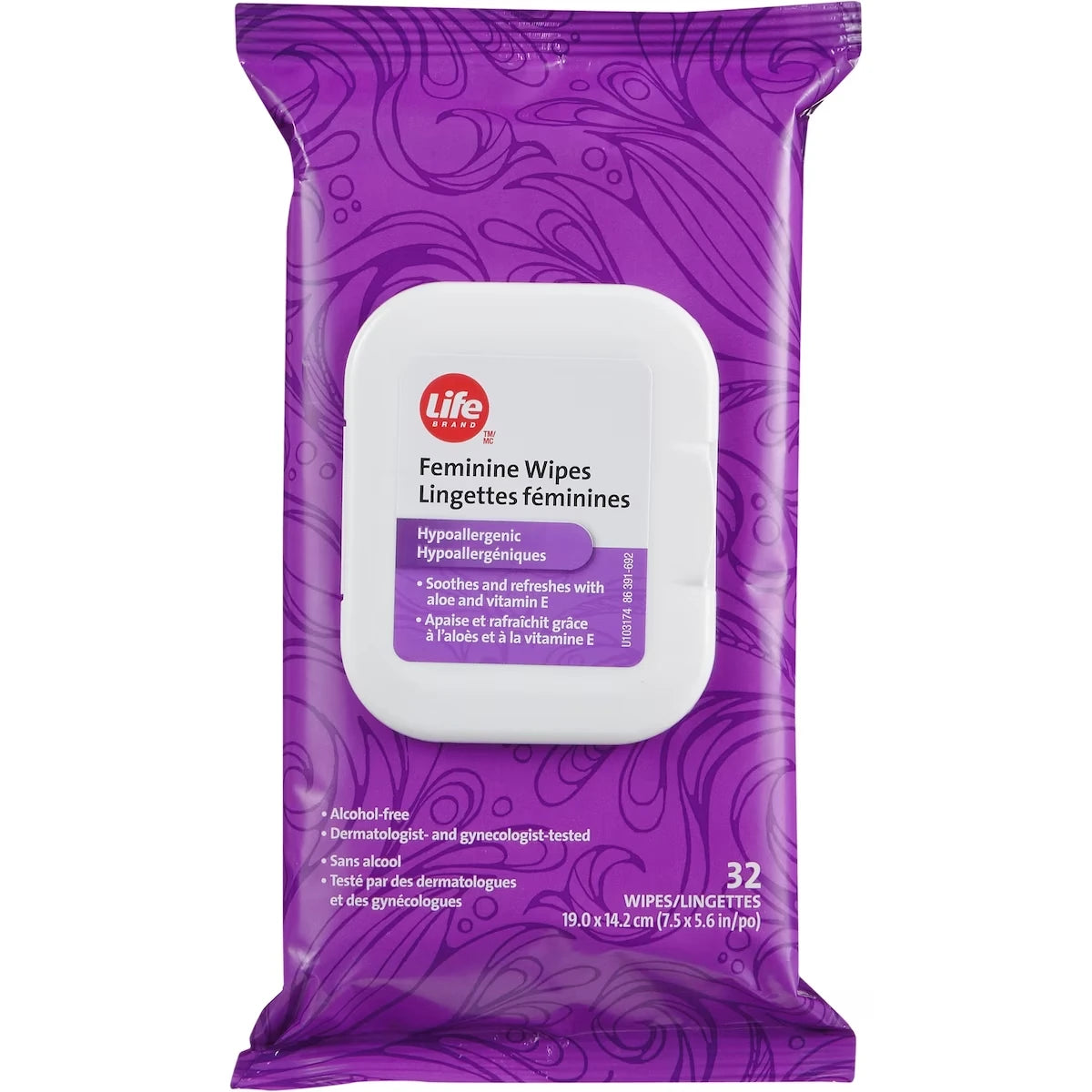 LB lingettes féminines