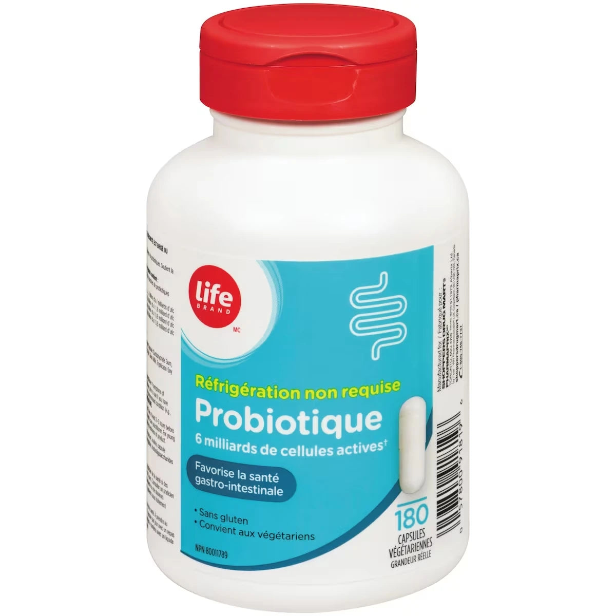 Probiotique 6 milliards de cellules actives†