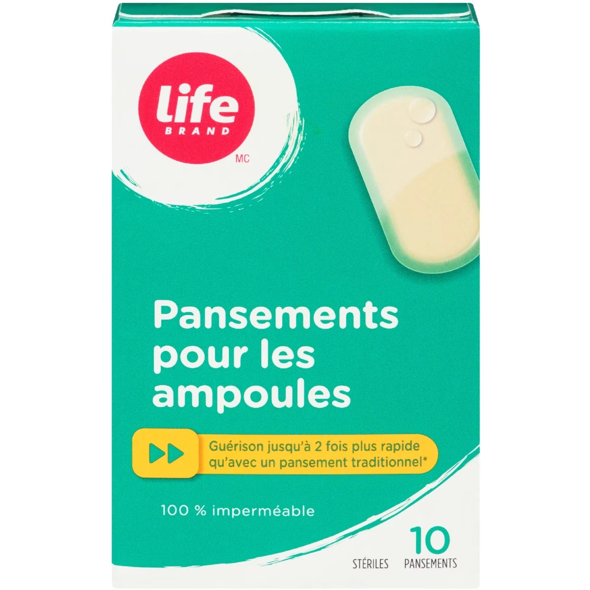 Pansements pour les ampoules