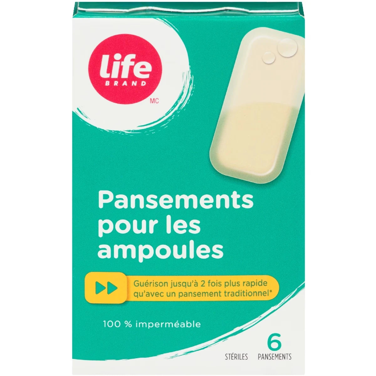 Pansements pour les ampoules