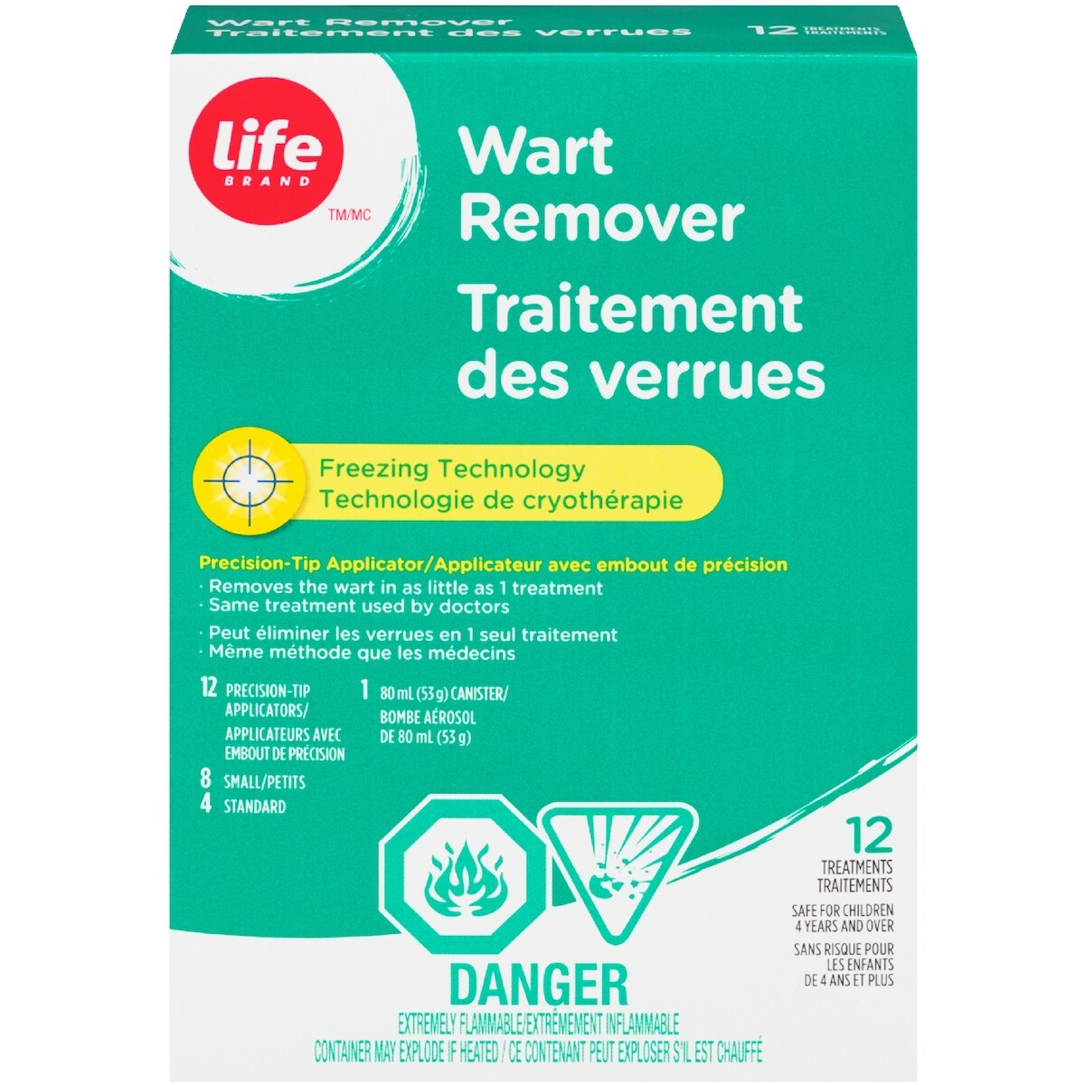 Traitement des verrues