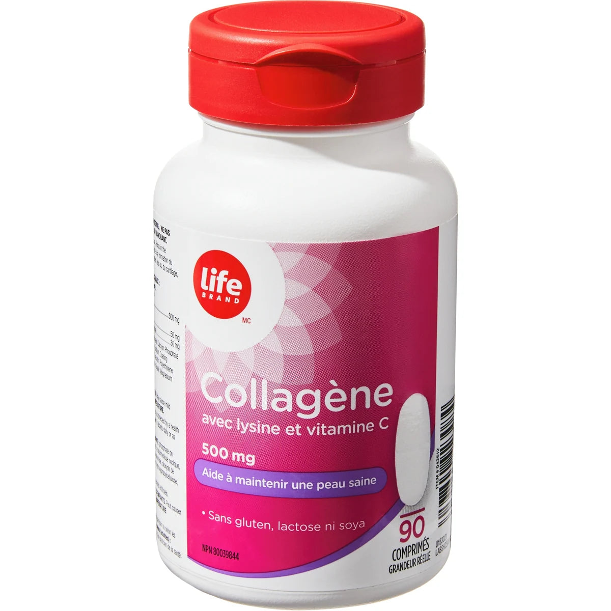 Collagène avec lysine et vitamine C 500 mg