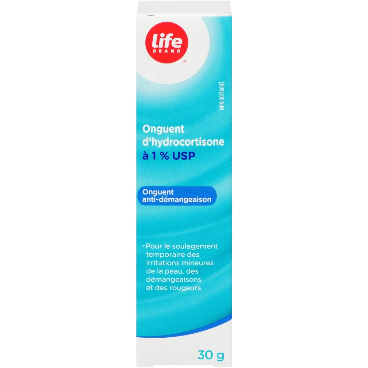 Onguent d'hydrocortisone à 1 %