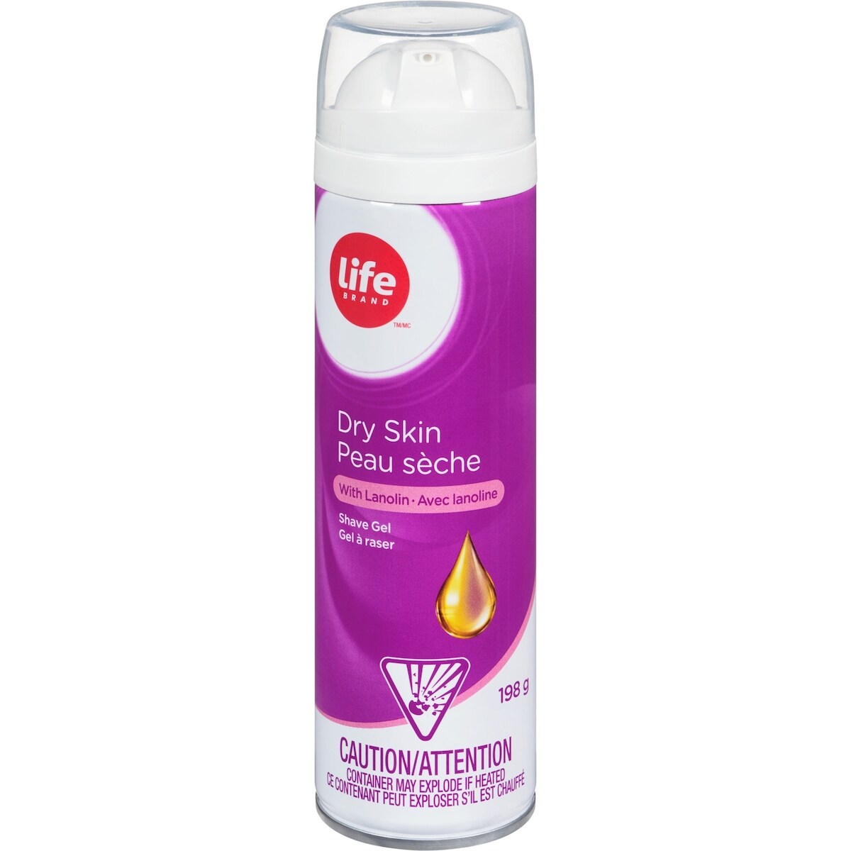 Gel de rasage pour femmes - Peau sèche