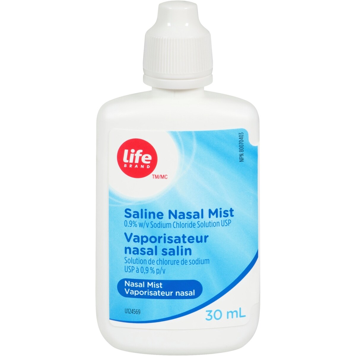 Vaporisateur nasal salin