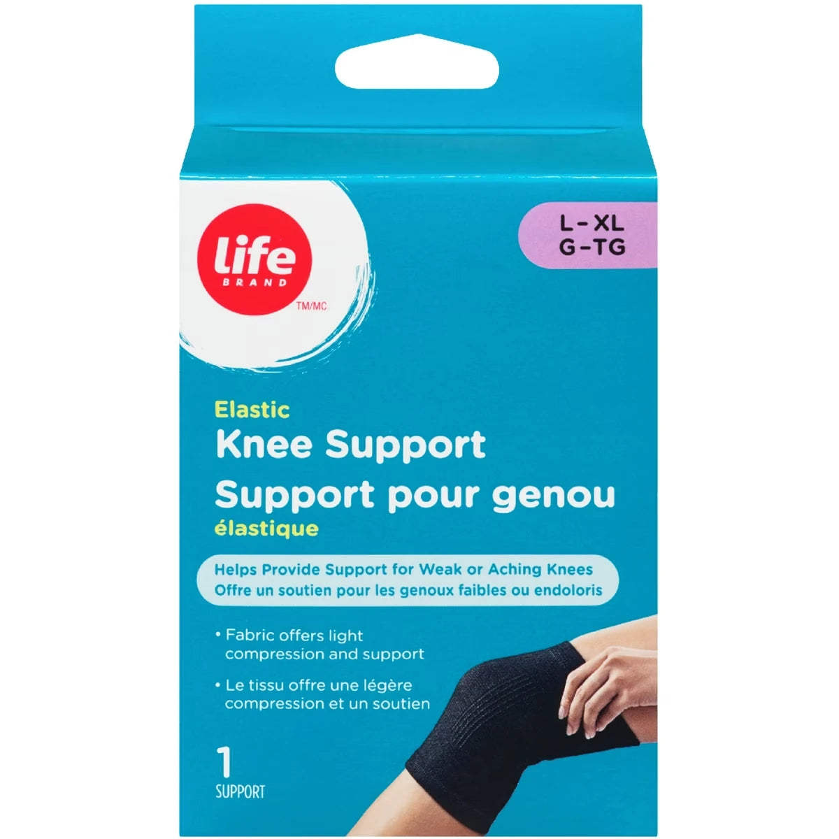 Support pour genou élastique G-TG