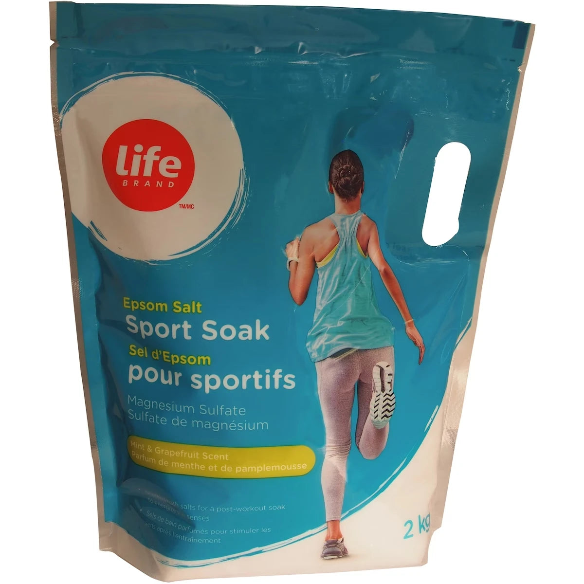 Sel D'epsom Pour Sportifs Avec Poignée Lb