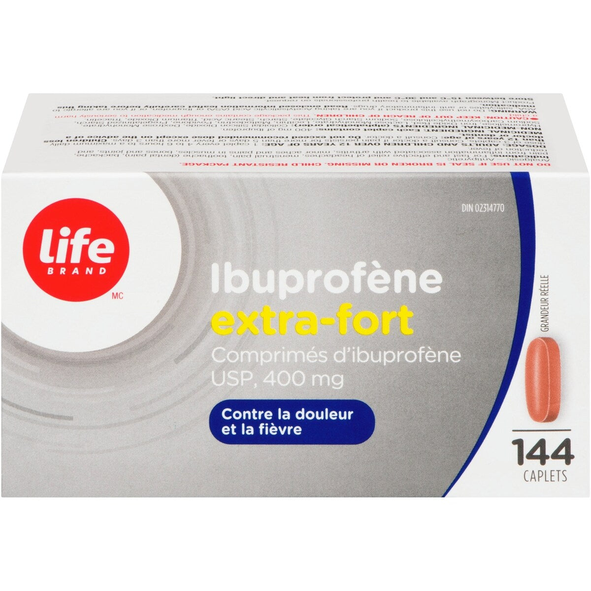 Ibuprofène
Extra-Fort