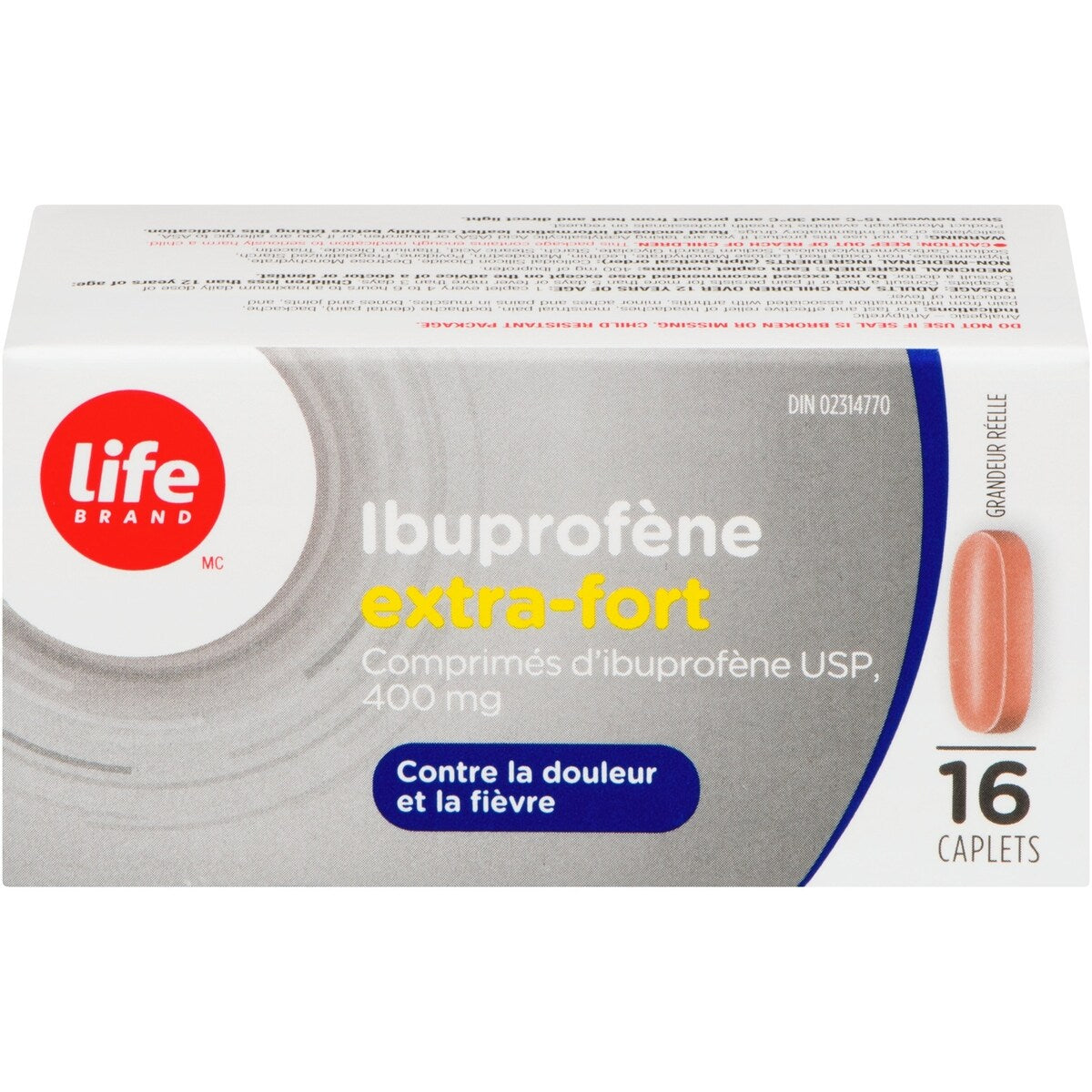 Ibuprofène
Extra-Fort