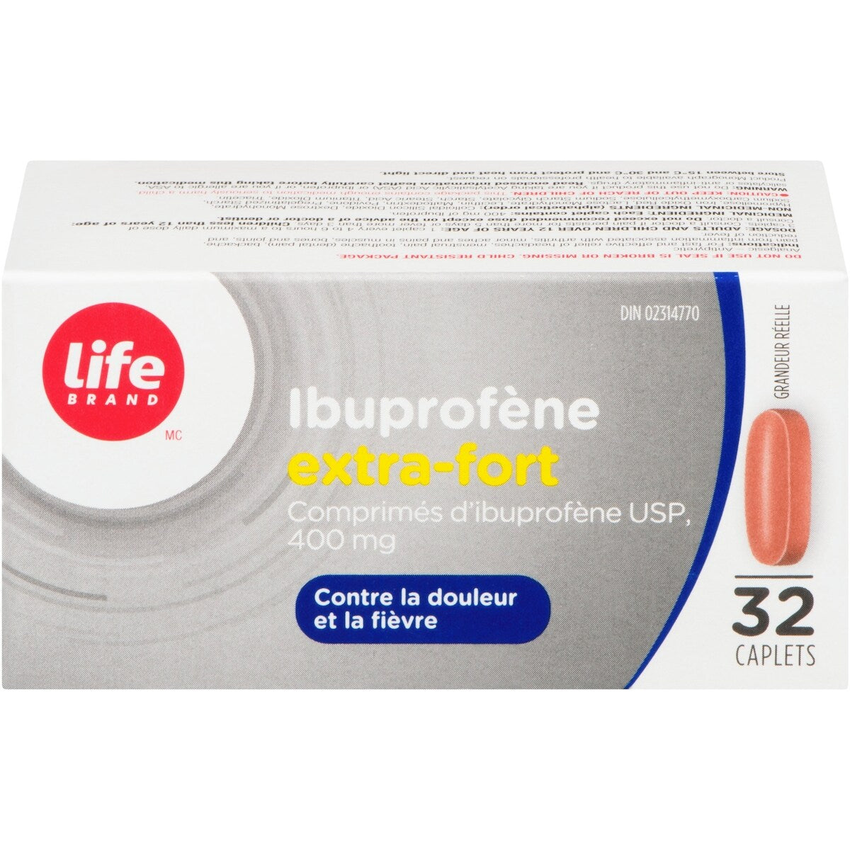 Ibuprofène
Extra-Fort