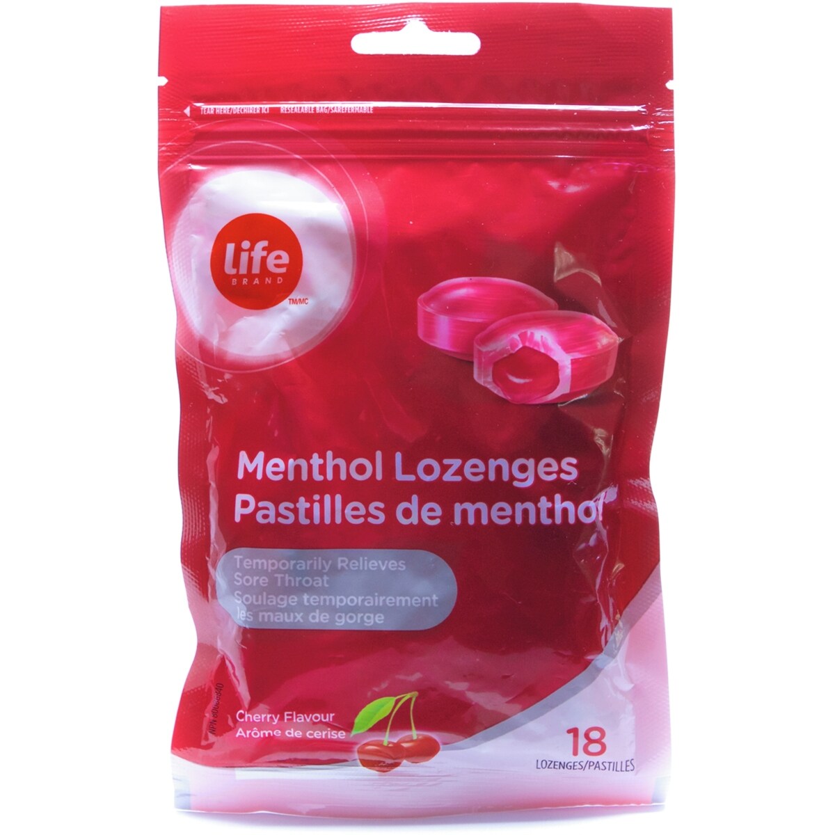 Pastilles antibactériennes pour la gorge