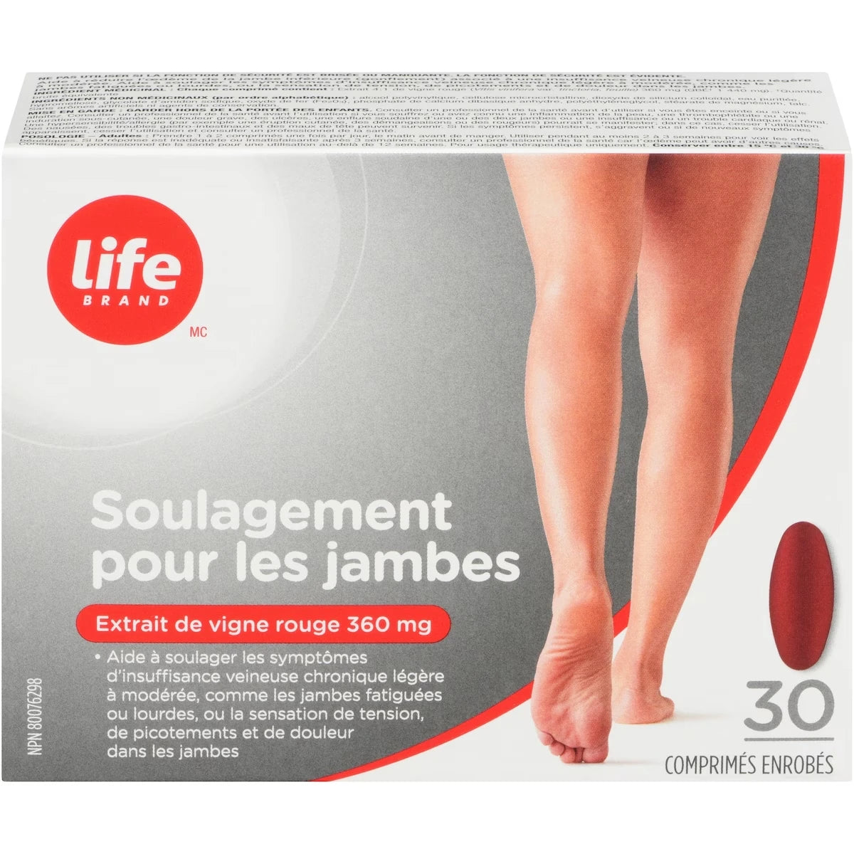 Soulagement pour les jambes
