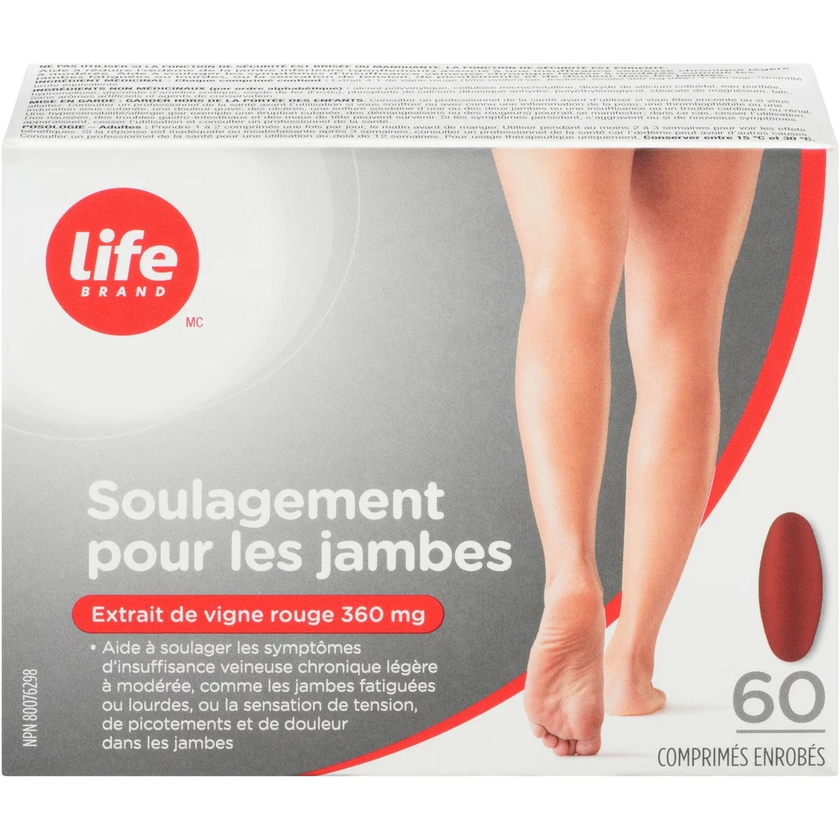 Soulagement pour les jambes