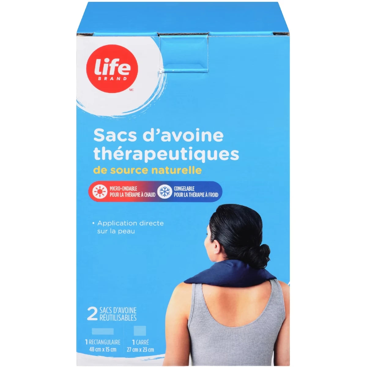 Sacs d'avoine thérapeutiques