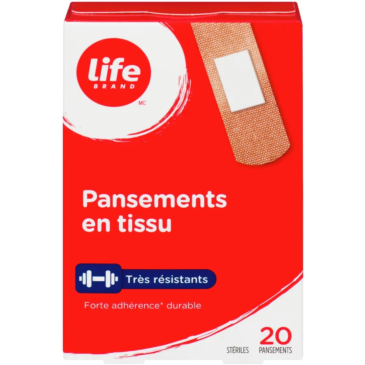 Pansements en tissu Tres resistants