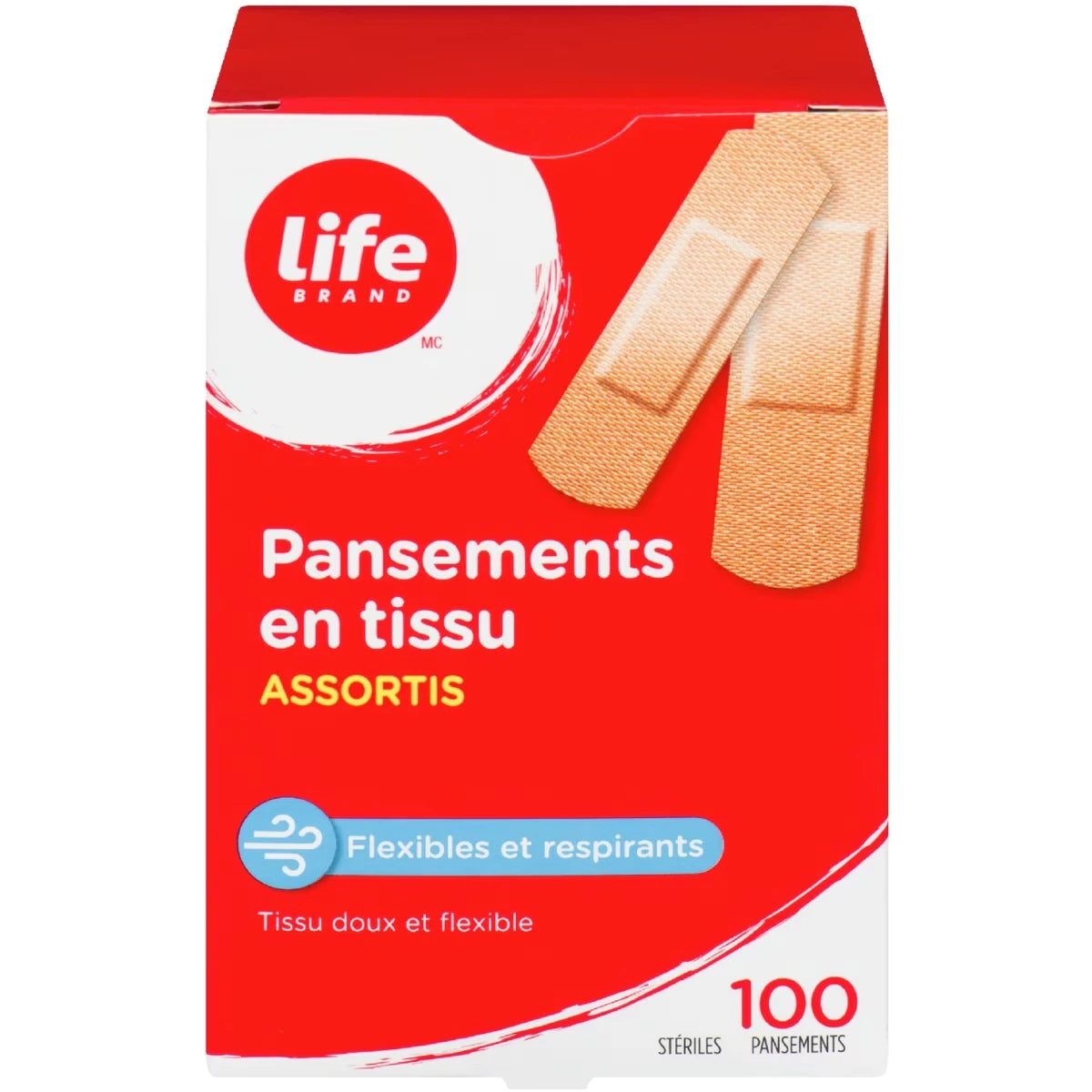 Pansements en tissu ASSORTIS